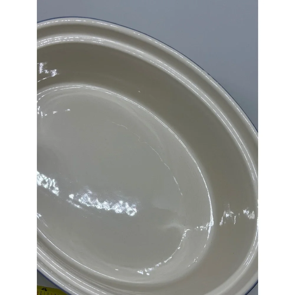 VTG International China Co Casserole Dish Cream Apple Orchard Susan Winget 1995
